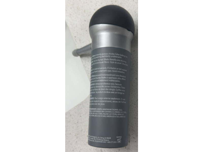 Xfusion Keratin Hair Fibers, Black, 0.98 oz/28 g