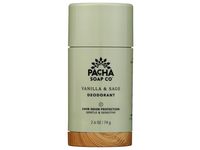 Pacha Soap Co Deodorant, Vanilla & Sage, 2.6 oz/74 g - Image 2