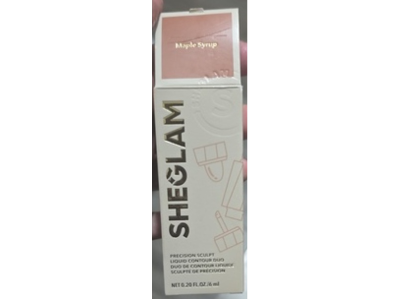 SheGlam Liquid Contour Duo, Maple Syrup, 0.20 fl oz/6 mL