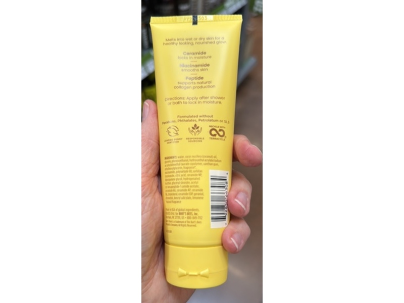 Burt's Bees Boosted Body Moisturizing Melt, 4 oz/113.3 g