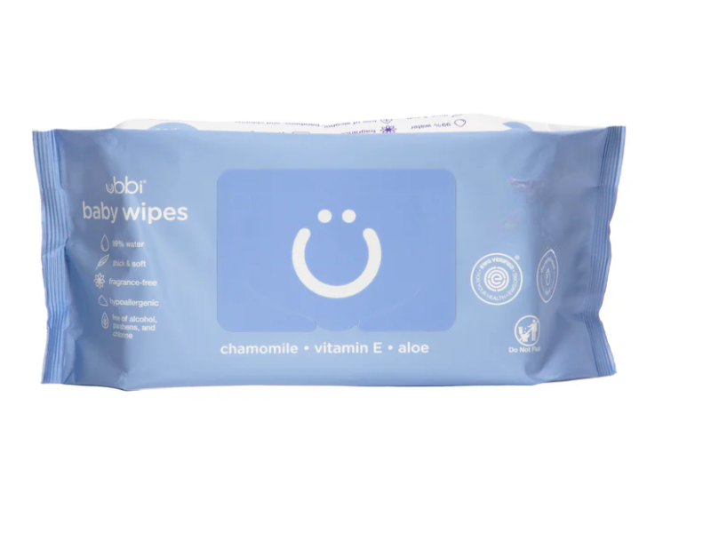 Ubbi Baby Wipes, Chamomile Vitamin E Aloe, 25 Wipes