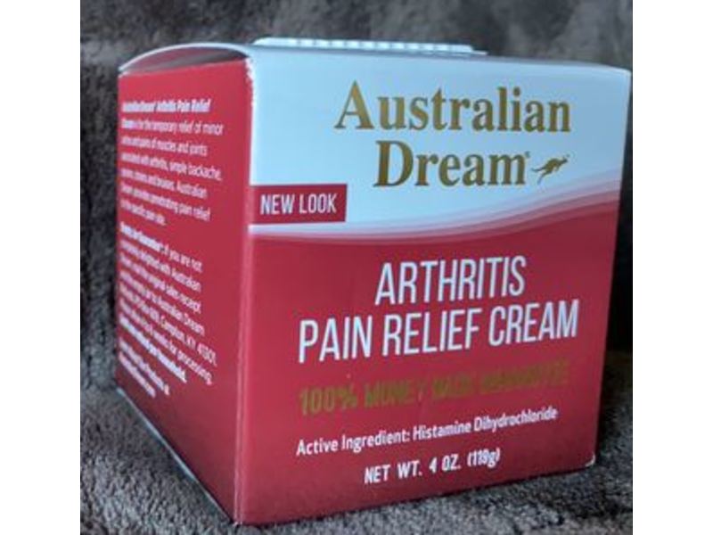 Australian Dream Arthritis Pain Relief Cream, 4 oz/119 g