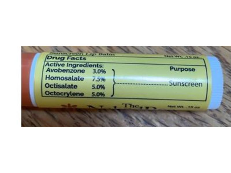 The Naked Bee Tinted Lip Balm, SPF 15, Desert Flower, 0.15 oz