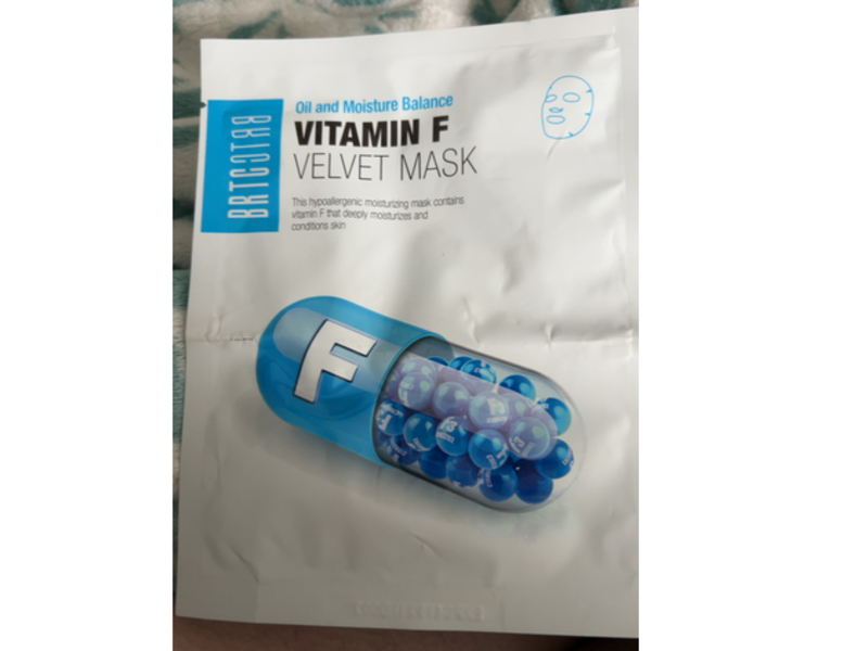 Brtc Vitamin F Velvet Mask, Pack Of 5