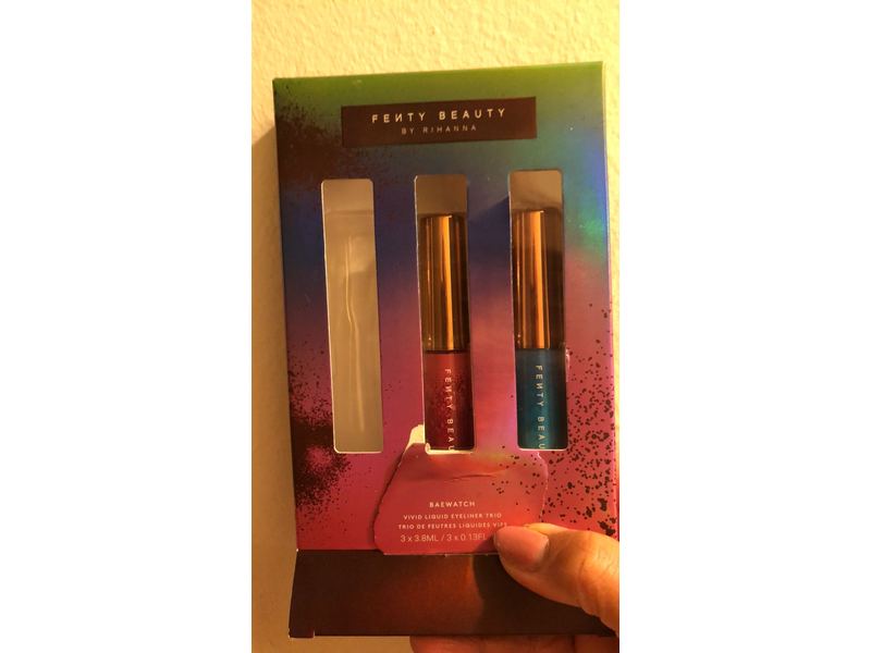 Fenty Beauty By Rihanna Baewatch Vivid Liquid Eyeliner Trio