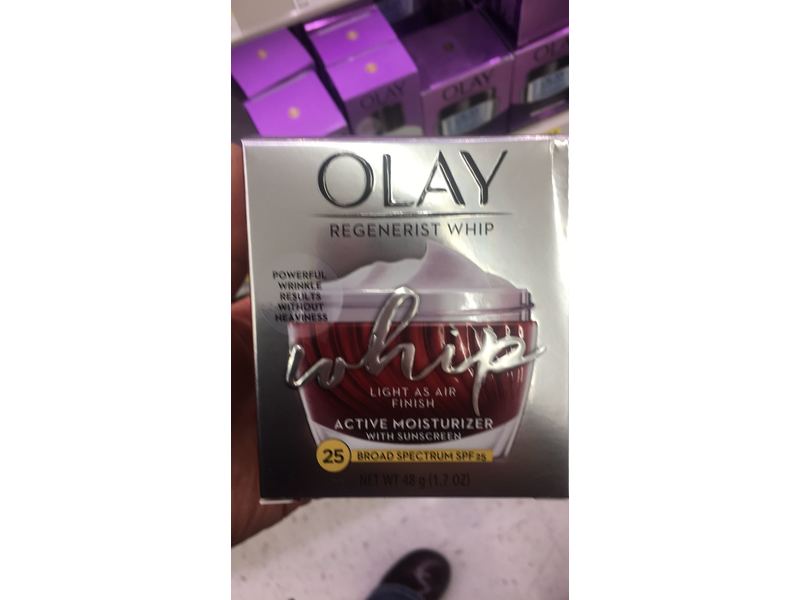 Olay Regenerist Whip Face Moisturizer, SPF 25, (48 g) 1.7 oz