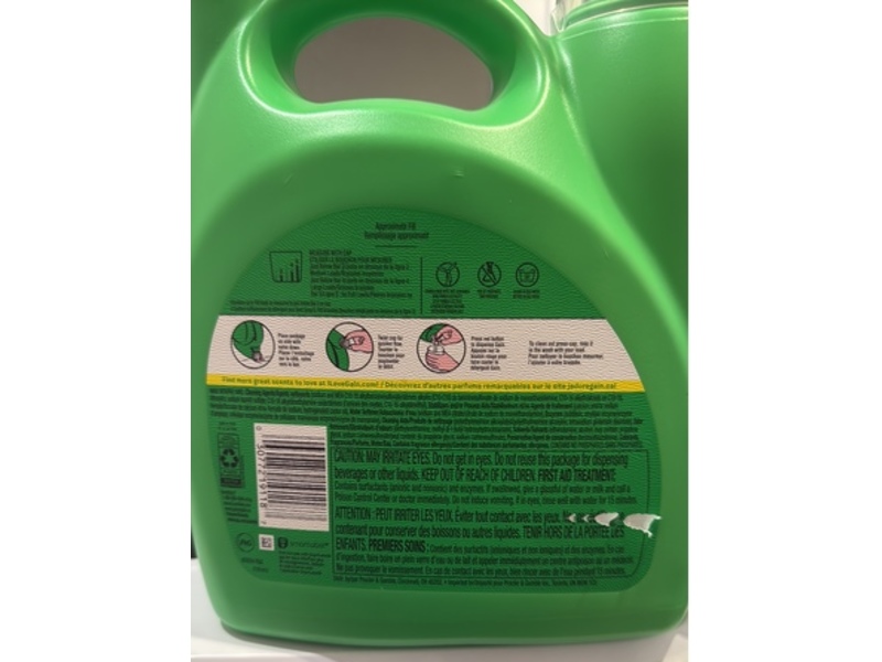 Gain + Ultra OXI Laundry Detergent, Waterfall Delight, 100 Loads, 144 fl oz/4.25 L