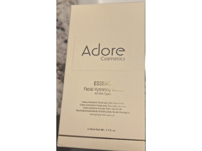 Adore Cosmetics Essence Facial Hydrating Cream, 1.7 fl oz/50 mL