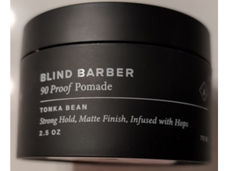 Blind Barber 90 Proof Pomade, Tonka Bean, 2.5 oz/70 g