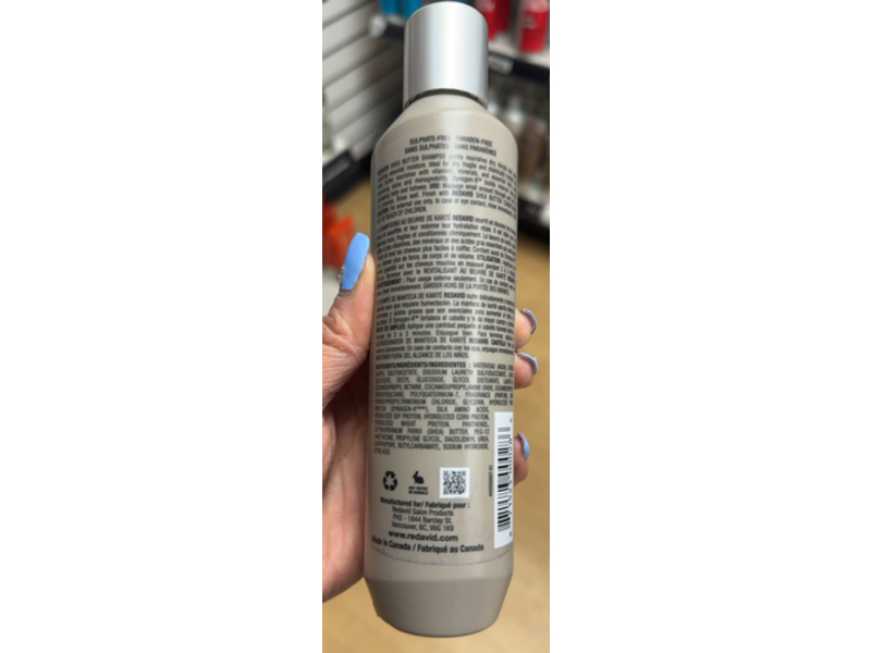 Redavid Shampoo, Shea Butter, 8.4 fl oz/250 mL