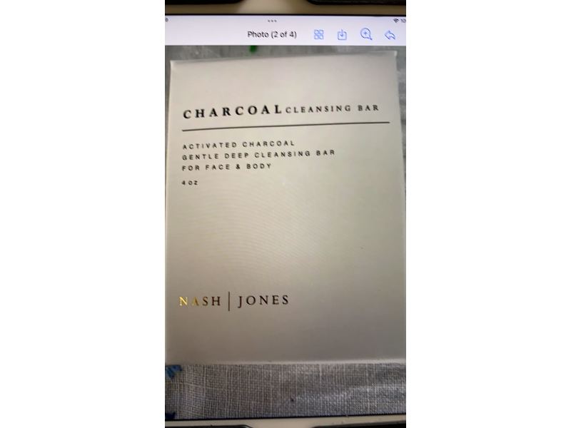 Nash Jones Cleansing Bar, Charcoal