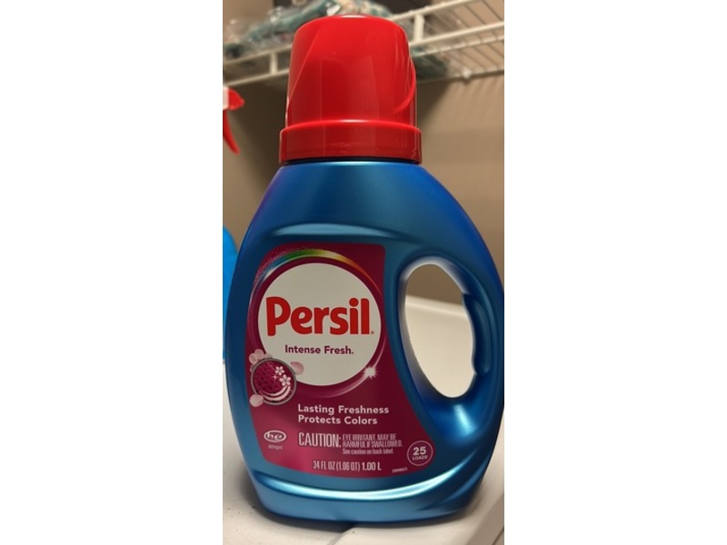 Persil Liquid Laundry Detergent, Intense Fresh, 25 Loads, 34 fl oz/1.00 L