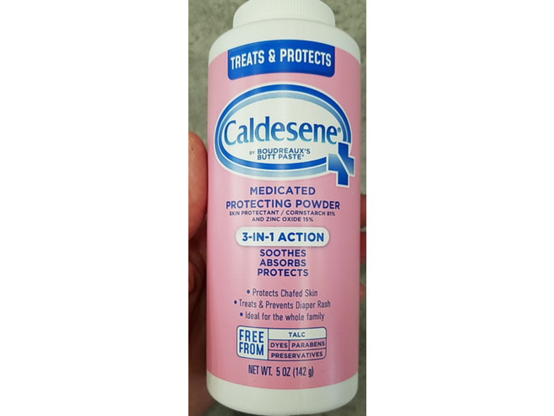 Caldesene Medicated Protecting Powder 3 in 1 Action, Treats & Protects, 5 oz/142 g