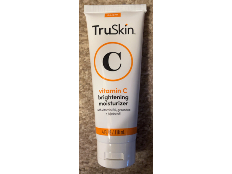 TruSkin Brightening Moisturizer, Vitamin C, 4 fl oz/118 mL
