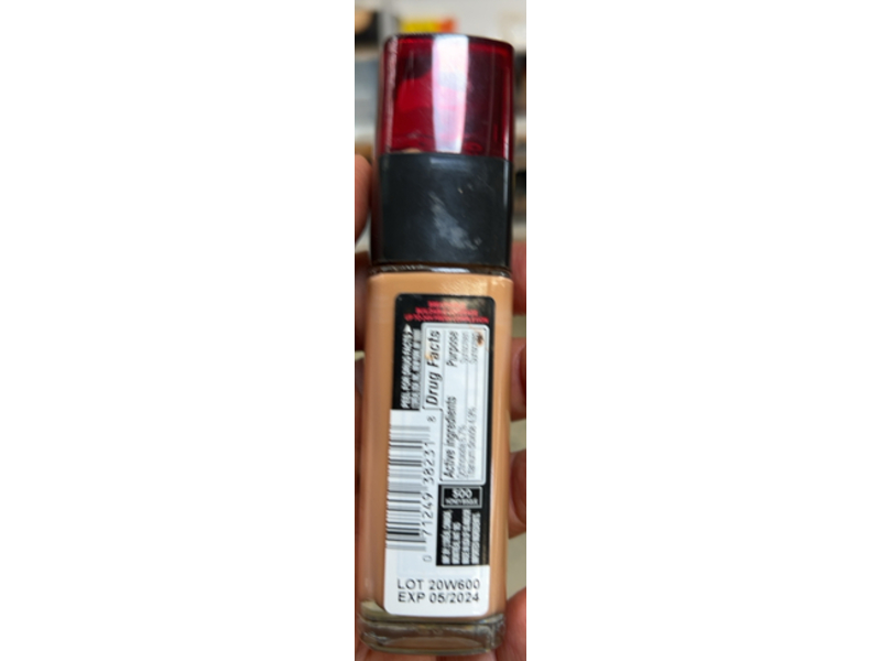 L’OrEal Paris Infallible 24H Fresh Wear Foundation, 500 Honey Bisque, SPF 25, 1.0 fl oz/30 mL