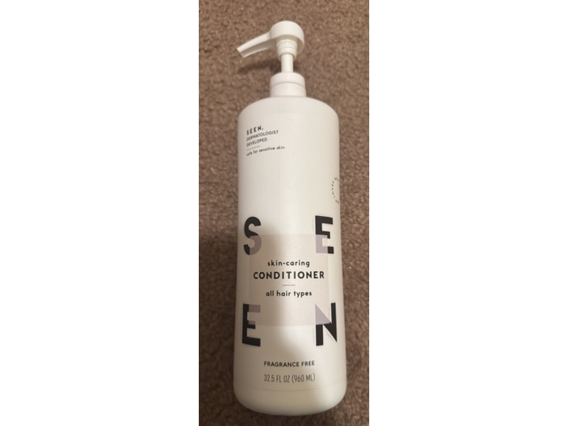 SEEN Conditioner, Fragrance Free, 32.5 fl oz/960 mL