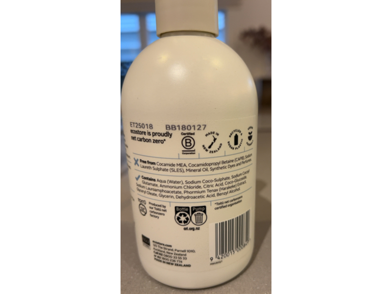 EcoStore Ultra Sensitive Hand Wash, 10.1 fl oz/300 mL