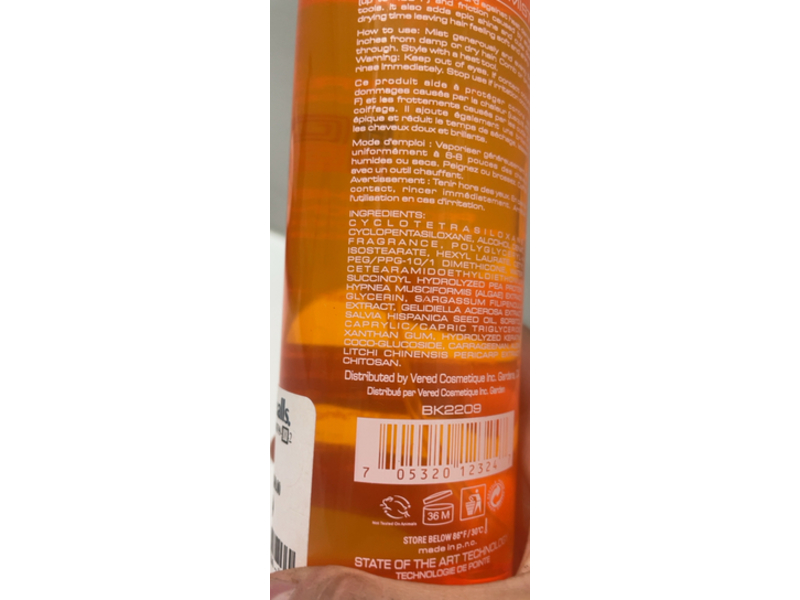 Biokeratin Heat Shield Protection Mist, 8.45 fl oz/250 mL