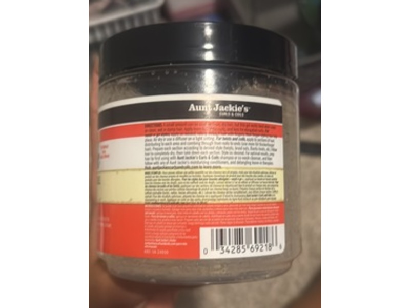 Aunt Jackie's Flaxseed Recipes Flaxseed Elongating Curling Gel, Don't Shrink, 18 oz/511 g