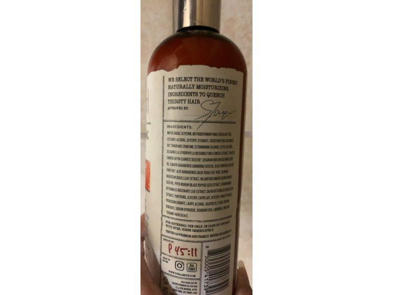 Curlsmith Curl Conditioning Oil - In - Cream, 16 fl oz/473 mL