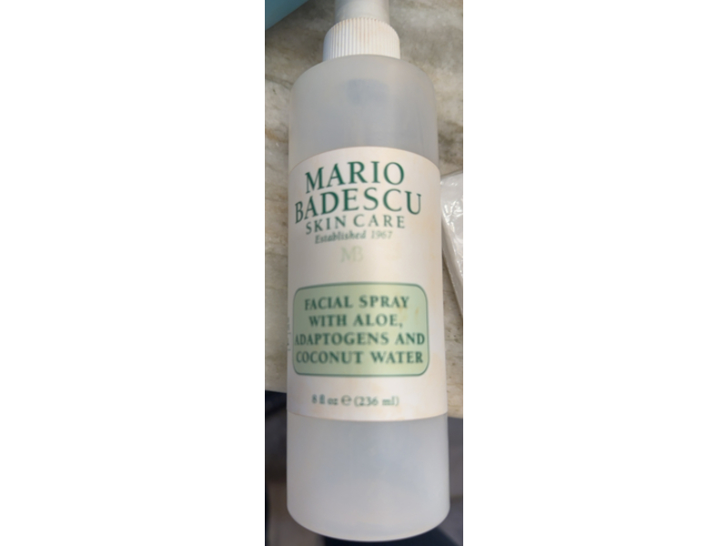 Mario Badescu Facial Spray, Aloe + Adaptogens & Coconut Water, 8 fl oz/236 mL