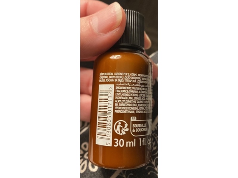 Molton Brown Body Lotion, Mandarin & Clary Sage, 1 fl oz/30 mL