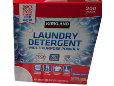 Kirkland Laundry Detergent Multipurpose Power, Fresh, 200 Loads, 348.8 oz/9.88 kg