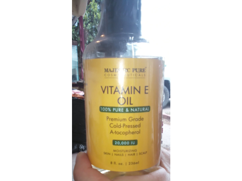 Majestic Pure Vitamin E Oil, 8 fl oz/236 mL