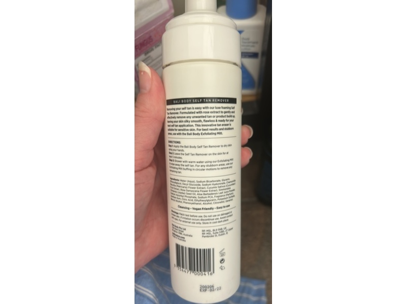 Balibody Self Tan Remover, 200 mL