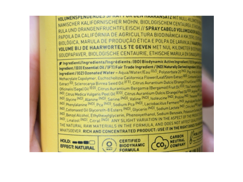 Oway Shape & Define Volumizing Root Spray, 5.4 fl oz/160 mL