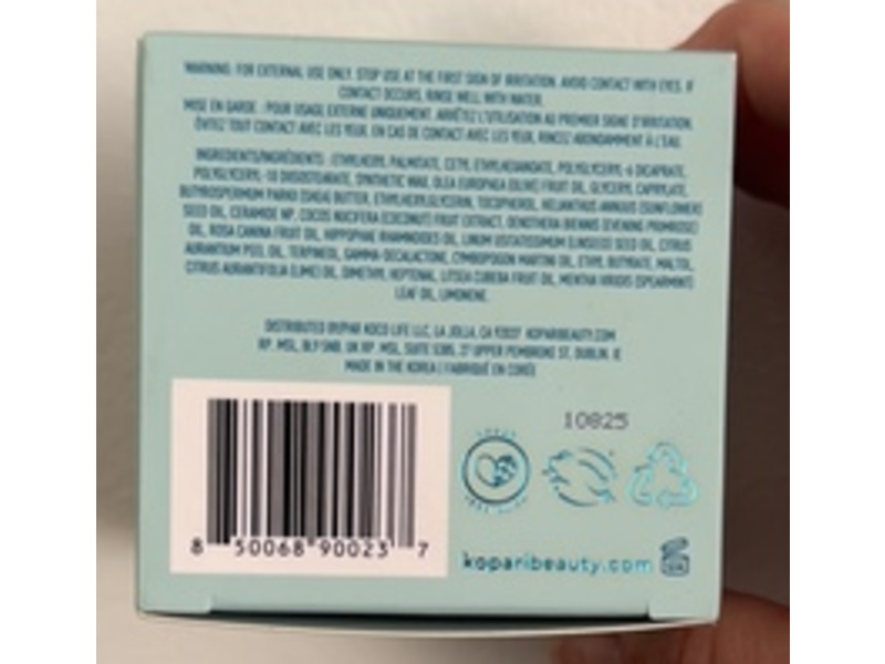 Kopari Ceramide Grinding Cleansing Balm, 1.7 fl oz/50 mL
