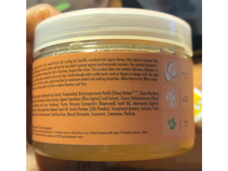 SheaMoisture Curling Gel Souffle, Coconut & Hibiscus, 326 mL