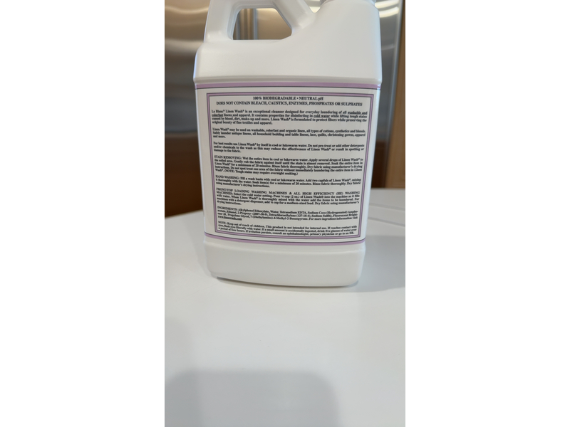 Le Blanc Linen Wash, Fragrance-Free, 64 fl oz