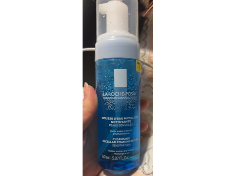 La Roche-Posay Cleansing Foaming Micellar Water, 5.07 fl oz/150 mL