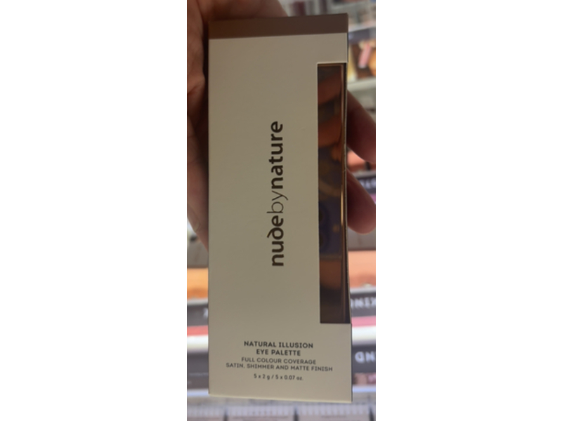 Nude By Nature Natural Illusion Eye Palette, 01 Classic Nude, 0.07 oz/2 g