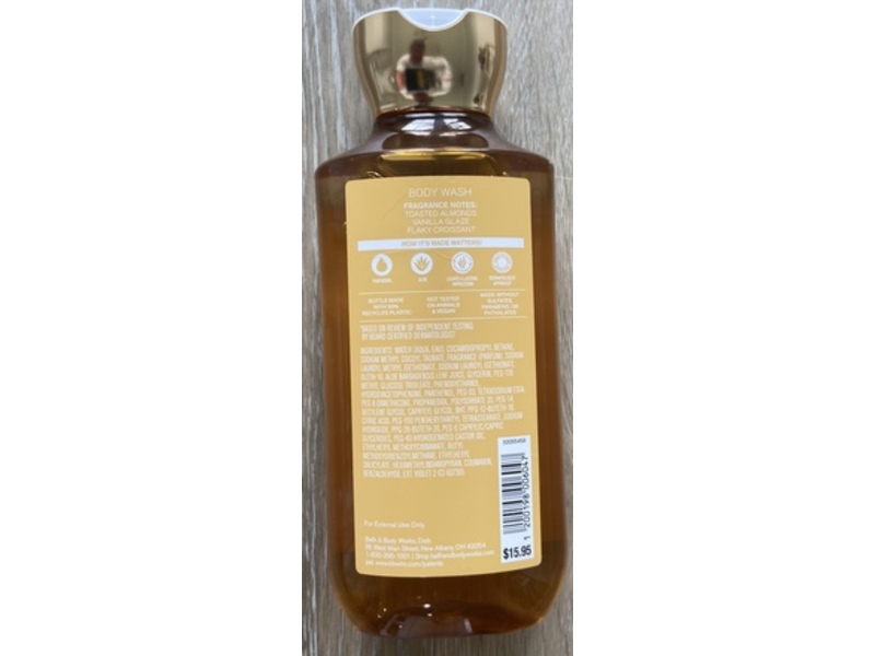 Bath & Body Works Body Wash, Almond Croissant, 10 fl oz/295 mL