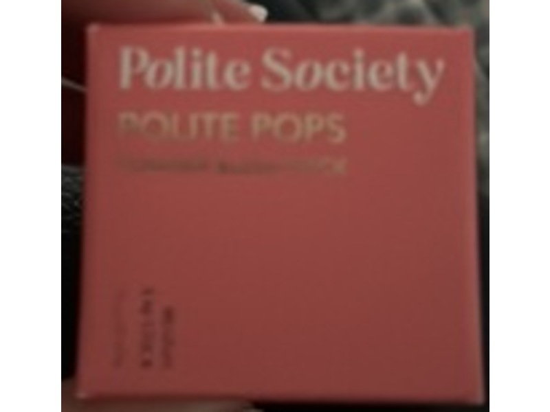 Polite Society Polite Pop Powder Blush Stick, Malibu, 0.3 oz