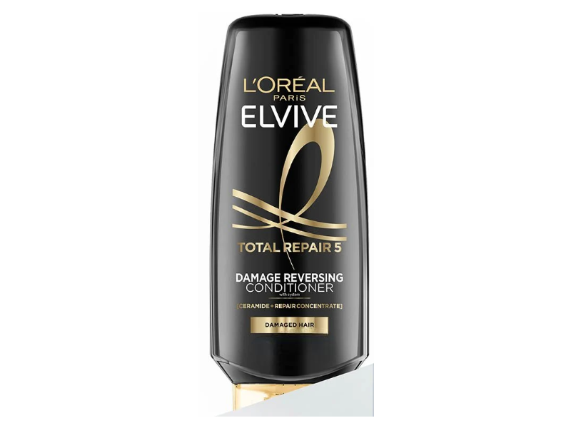 L'Oreal Paris Elvive Total Repair 5 Damage Reversing Conditioner, Ceramide + Repair Concentrate, 33.8 fl oz/1 L
