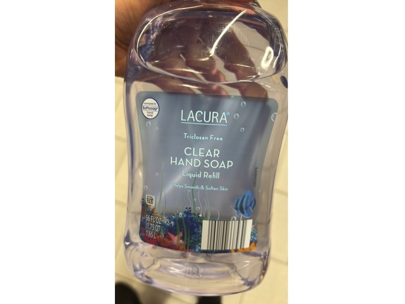 Lacura Clear Hand Soap, 56 fl oz/1.65 L