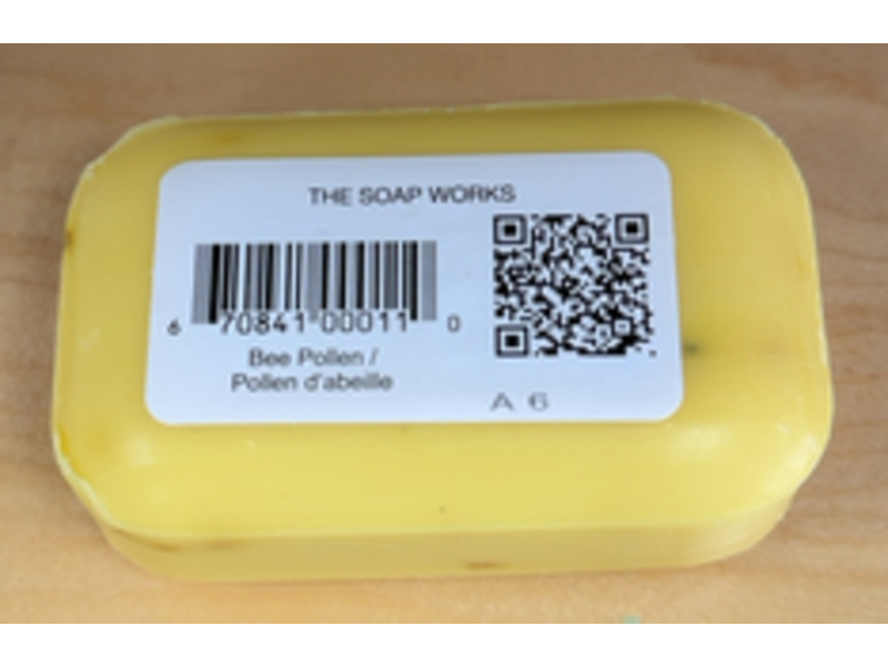 The Soap Works Bee Pollen Soap Bar, 110 g