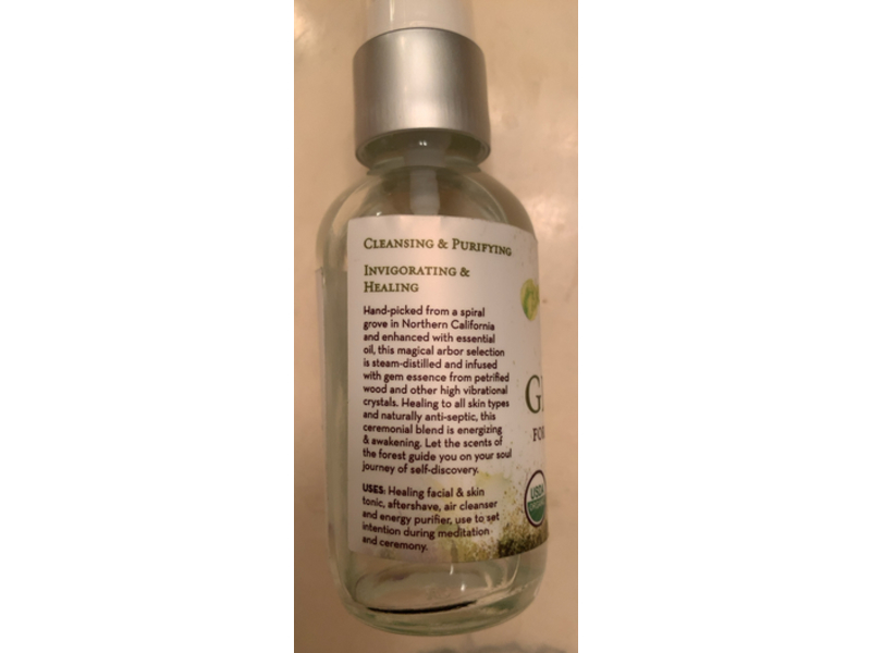 Gemstone Organic Gem Juice Forest Alchemy Hydrosol, 2 oz