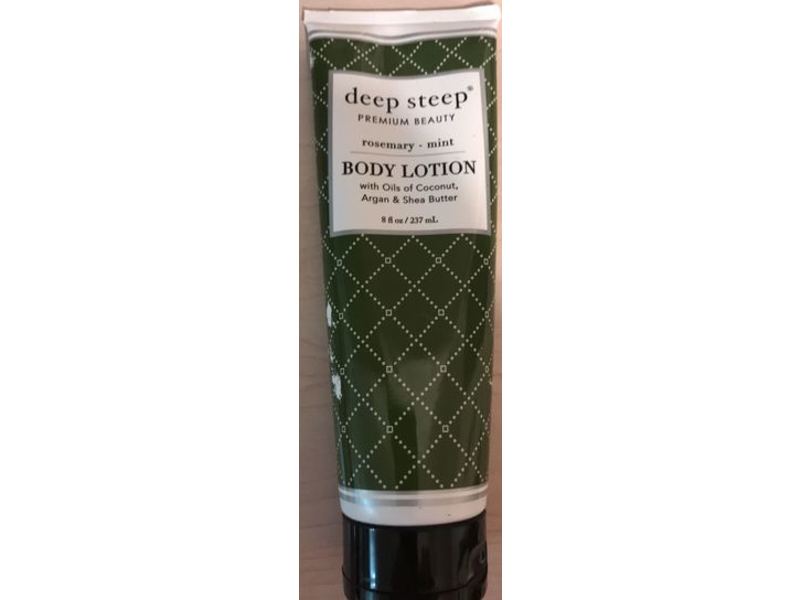 Deep Steep Body Lotion, Rosemary Mint, 8 fl oz/237 mL