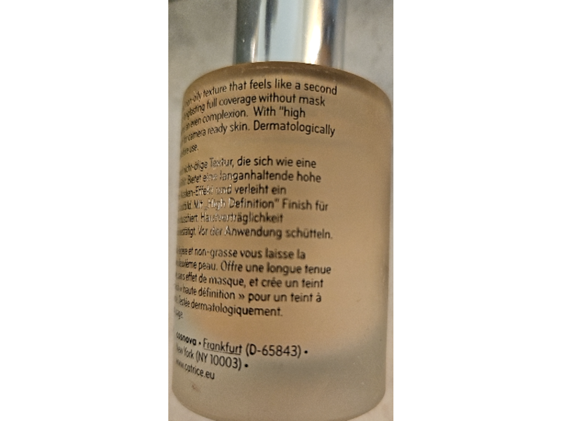 Catrice HD Liquid Coverage Foundation, 036 Hazelnut Beige, 1.01 fl oz/30 mL