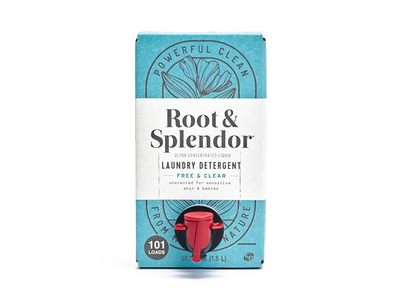 Root & Splendor Laundry Detergent, Free & Clear, 101 Loads, 50.72 fl oz/1.5 L