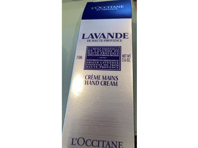L'Occitane en Provence Hand Cream, Lavender, 2.6 oz/75 mL