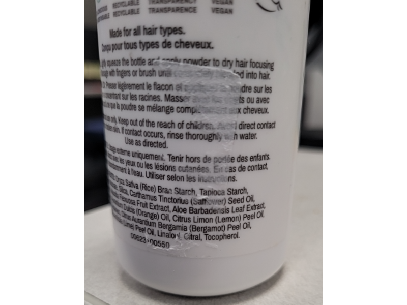 Clean Reserve Tapioca Dry Shampoo, 56 g