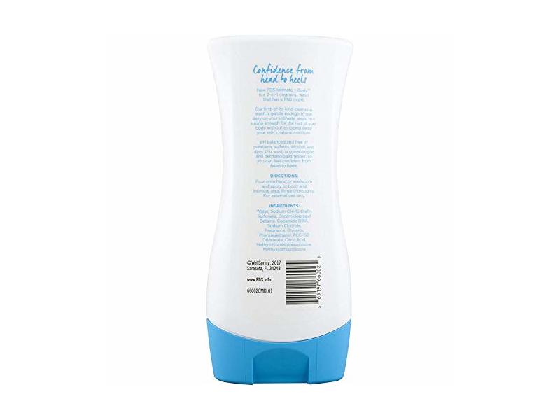 Fds Intimate + Body Cleansing Wash, Coconut Milk, 10 fl oz/296 mL