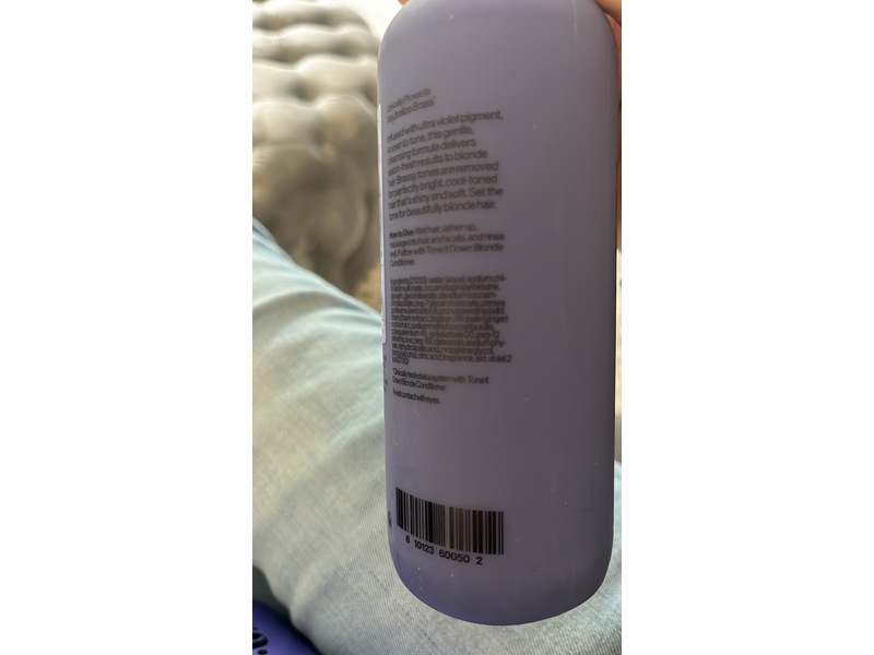 Eva-Nyc Tone It Down Blonde Shampoo, 8.8 fl oz/260 mL