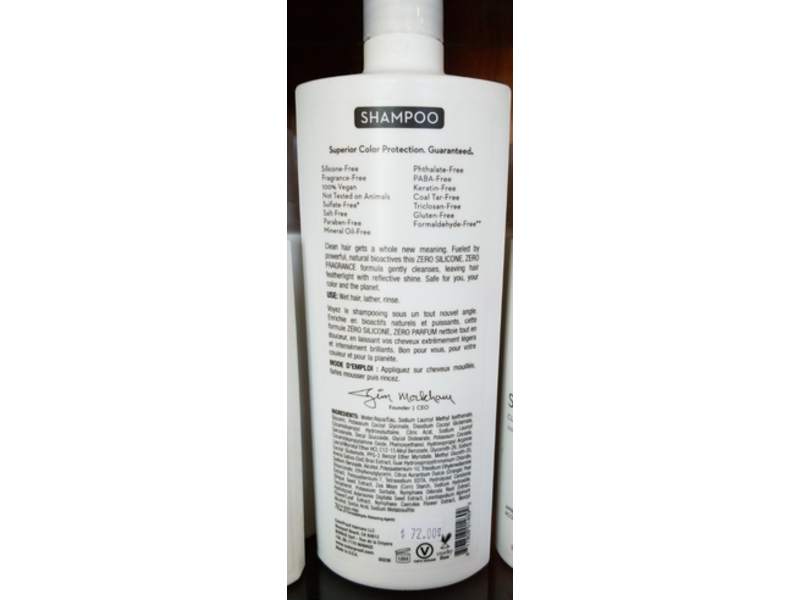 Colorproof Super Sheer Clean Shampoo, Fragrance -Free, 25.4 fl oz/751 mL