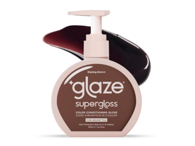 Glaze Super Color Conditioning Gloss, Blazing Brown, 6.4 fl oz/190 mL